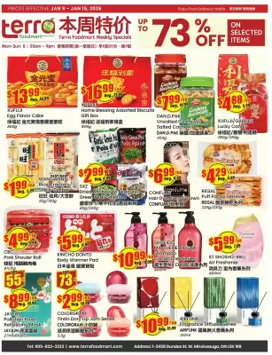 Terra Foodmart flyer (valid until 15-01)