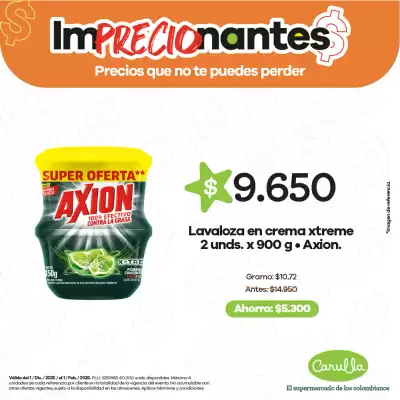 Catálogo Carulla (válido hasta 1-02)