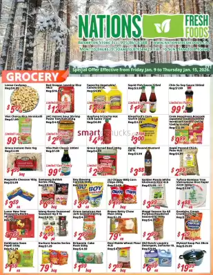 Nations Fresh Foods flyer (valid until 15-01)