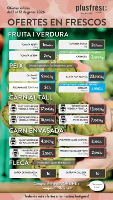 Folleto Plusfresc (válido hasta el 12-01)