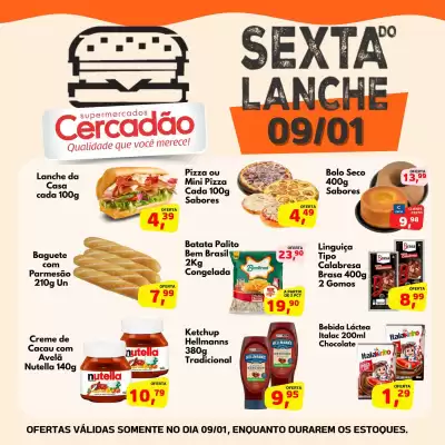 Folheto Cercadão (válido até 9-01)