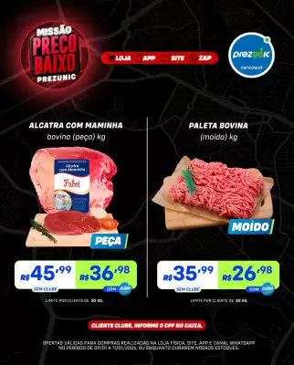 Encarte Prezunic (válido até 11-01)