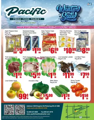 New Pacific Supermarket flyer (valid until 15-01)