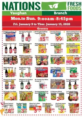 Nations Fresh Foods flyer (valid until 15-01)