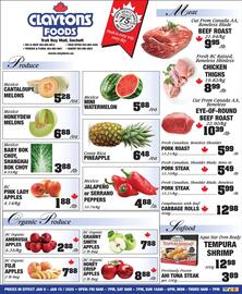 Claytons Heritage Market flyer week 2 Page 1