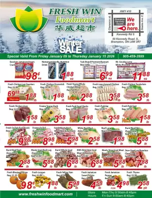 Fresh Win Foodmart flyer (valid until 15-01)