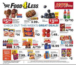 Food 4 Less weekly ad week 2 Page 1