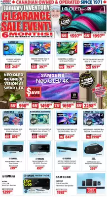 2001 Audio Video flyer