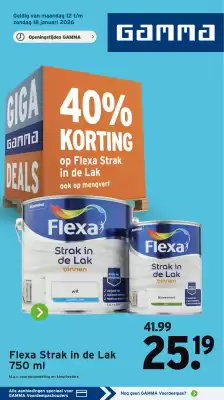 GAMMA folder (geldig t/m 18-01)