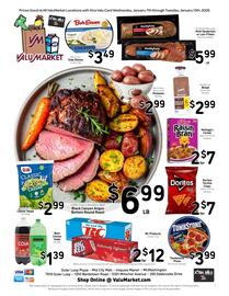 Valu Market weekly ad week 2 Page 1