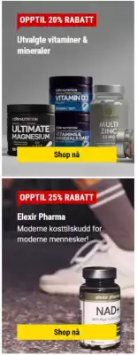 Gymgrossisten kundeavis (gyldig til 18-01)