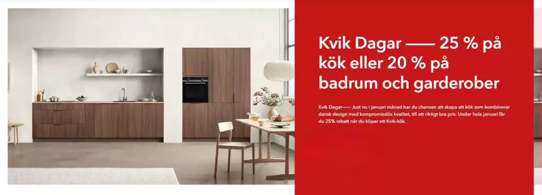 Kvik reklamblad (giltig till och med 31-01)