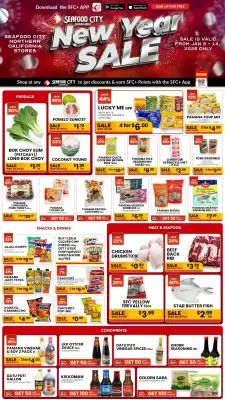 Seafood City weekly ad (valid until 14-01)