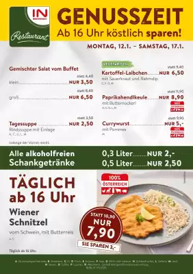 Interspar Restaurant Flugblatt (gültig bis 17-01)