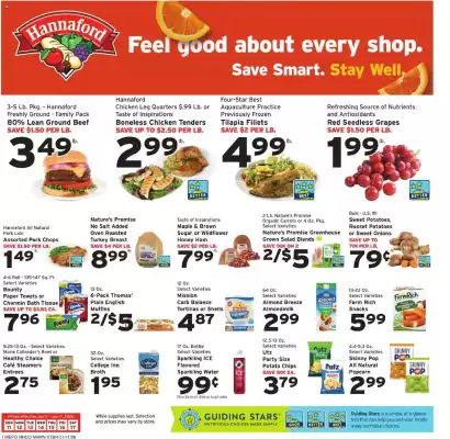Hannaford flyer (valid until 18-01)
