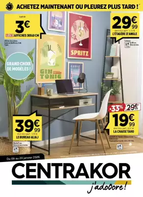 Catalogue Centrakor (valable jusqu'au 20-01)