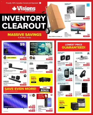 Visions Electronics flyer (valid until 16-01)