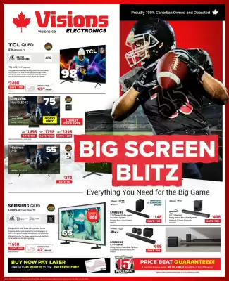 Visions Electronics flyer (valid until 23-01)