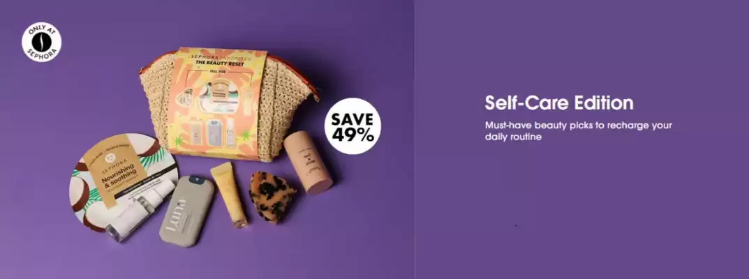 Sephora catalogue (valid until 13-01)