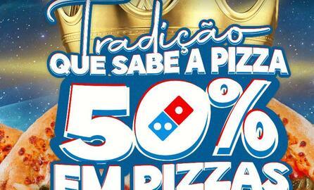 Folheto Domino's Pizza Página 1