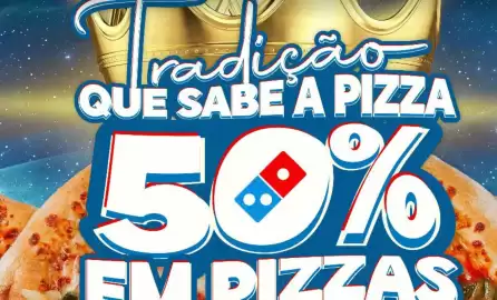 Folheto Domino's Pizza Página 1