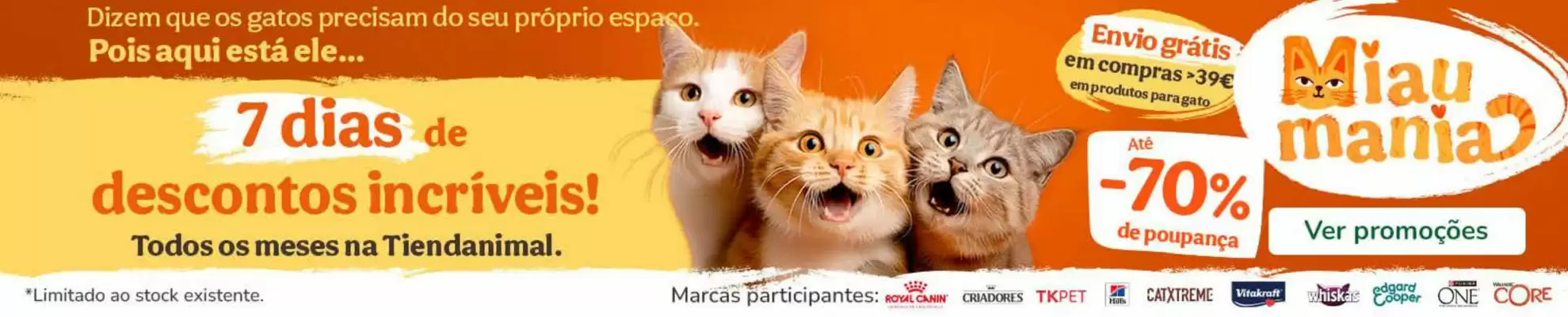 Catálogo TiendAnimal (válido até 14-01)