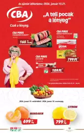 CBA akciós újság hét 3 Oldal 1