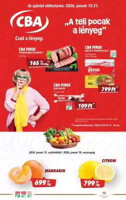 CBA akciós újság (érvényes eddig: 21-01)