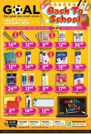 Goal Supermarket catalogue Page 1
