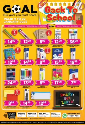 Goal Supermarket catalogue (valid until 22-01)