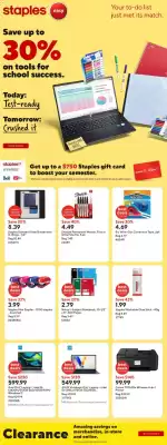 Staples flyer