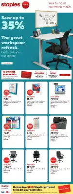 Staples flyer