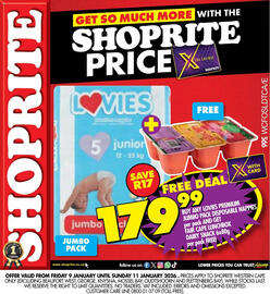 Shoprite catalogue Page 1