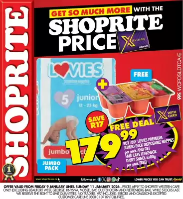 Shoprite catalogue (valid until 11-01)