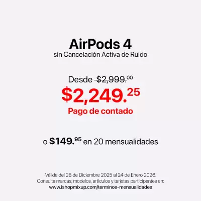 Catálogo iShop Mixup (válido hasta 24-01)