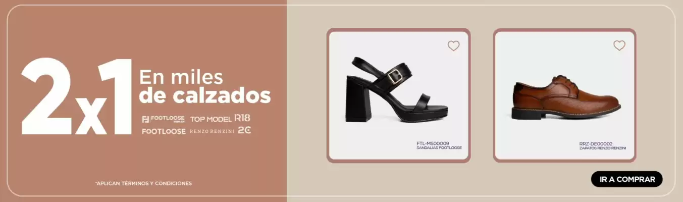 Catálogo Footloose (válido hasta 22-01)