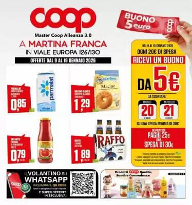 Volantino Coop Master Alleanza 3.0 (valido fino al 19-01)