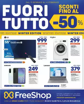 Volantino FreeShop (valido fino al 4-02)