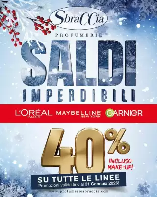 Volantino Profumerie Sbraccia (valido fino al 31-01)