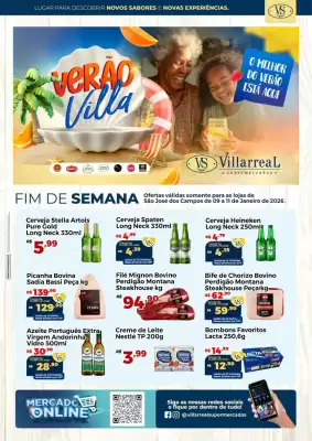 Catálogo Villarreal Supermercados (válido até 11-01)