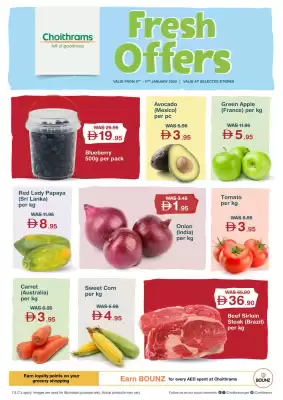 Choithrams leaflet (valid until 11-01)