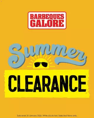 Barbeques Galore catalogue (valid until 20-01)