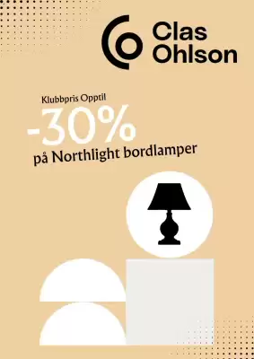 Clas Ohlson kundeavis (gyldig til 21-01)