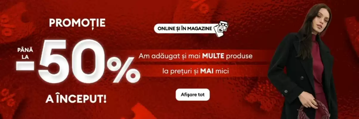 Catalog Sinsay (valid până la 22-01)