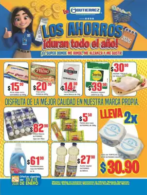 Folleto Super Gutiérrez (válido hasta 15-01)