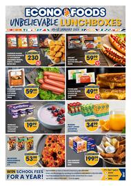 Econo Foods catalogue Page 1