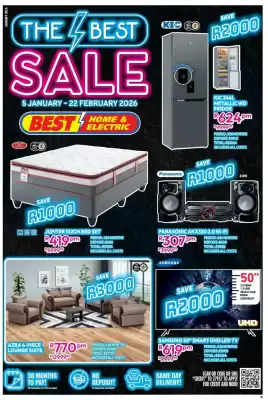 Best Home And Electric catalogue (valid until 22-02)