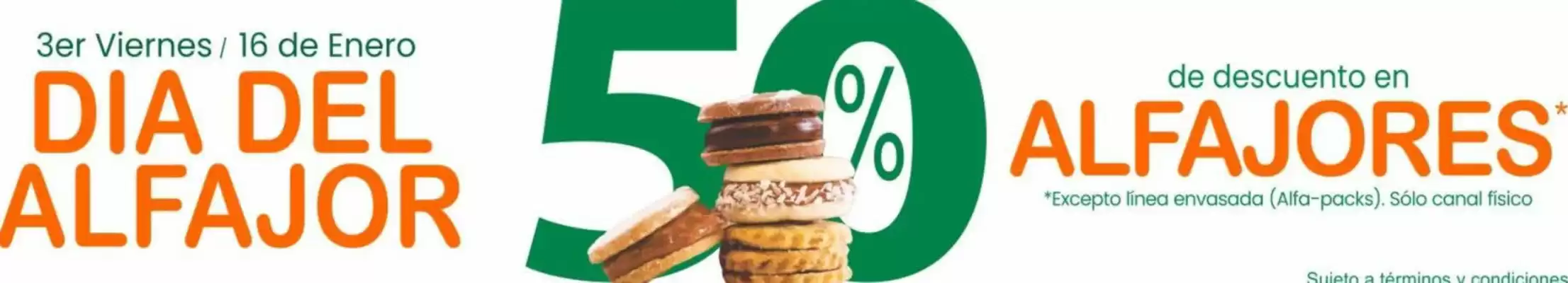 Catálogo La Casa del Alfajor (válido hasta 16-01)