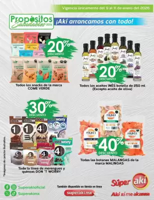 Folleto Super Aki (válido hasta 11-01)