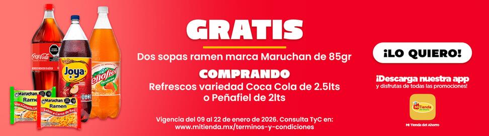 Folleto Mi Tienda del Ahorro Página 1